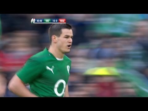 Jonathan Sexton 3rd Penalty - Ireland v Wales 8th February 2014