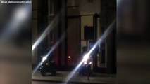 Cambriolage de l'Apple Store central de Londres par 10 hommes en scooters !