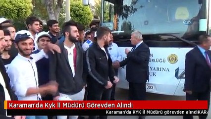 Karaman'da Kyk İl Müdürü Görevden Alındı
