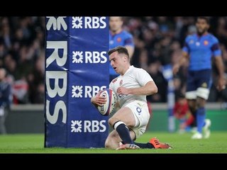 Great George Ford Try & Conversion, England v France, 21st March 2015