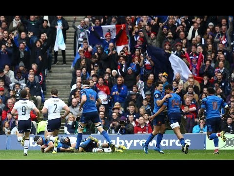 Guirado scores opening try after slick offloading! | RBS 6 Nations