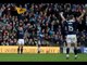 Laidlaw kicks penalty as Scotland celebrate win! | RBS 6 Nations