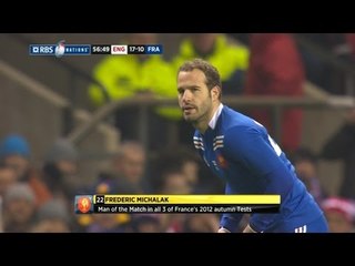 Frederic Michalak Penalty Closes the Gap to 17-13