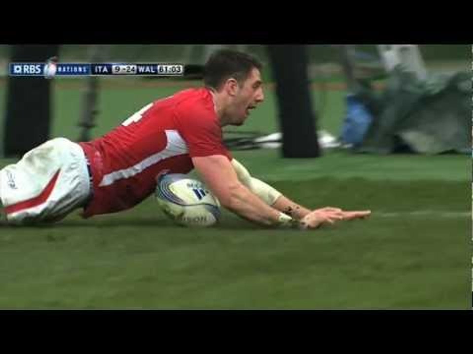 Italy v Wales 2nd Half Highlights 23 Feb 2013