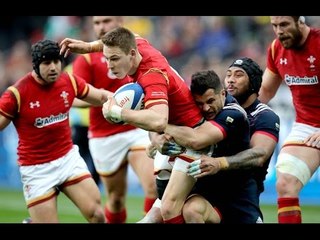 Wales set up strong attack with great hands down the wing!  | RBS 6 Nations