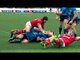 Davies nearly scores before TMO confimrs no try! | RBS 6 Nations