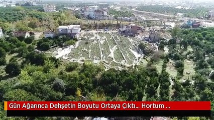 Gün Ağarınca Dehşetin Boyutu Ortaya Çıktı... Hortum Turunçova'da Önüne Çıkan Her Şeyi Yıkıp Geçti
