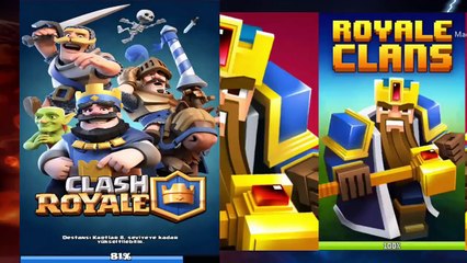 CLASH ROYALE ÇAKMASI 8 OYUN (TAKLİTTE SINIR TANIMAMIŞLAR) !! Clash Royale
