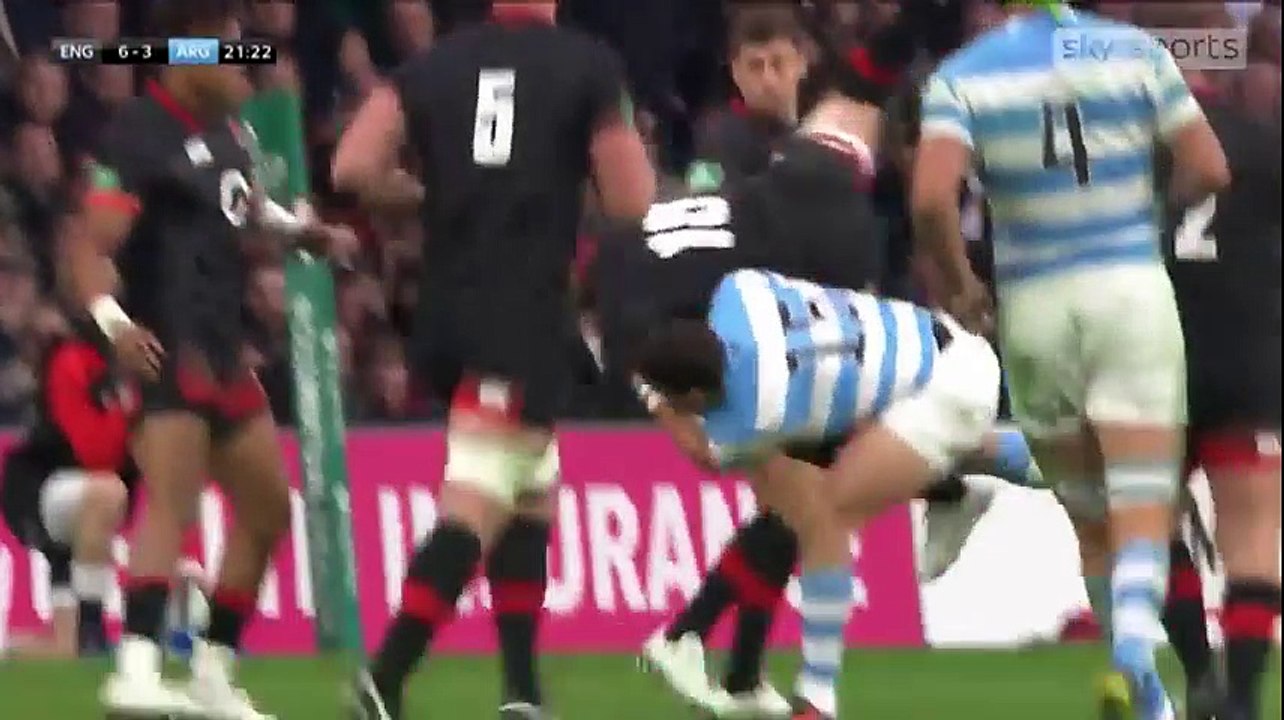 L'Angleterre domine difficilement l'Argentine