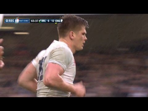 Owen Farrell Extends Englands Lead To 12-6, Ireland v England 10 Feb 2013