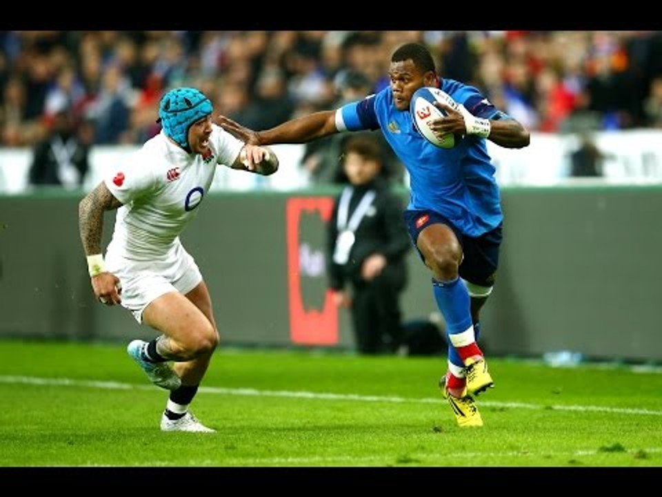 Powerful run from Vakatawa sets up French attack! | RBS 6 Nations