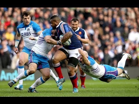 Scotland v France - First Half Highlights 8th March 2014