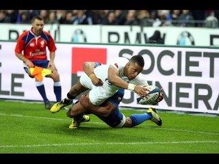 Watson scores super try after grubber from Ben Youngs! | RBS 6 Nations
