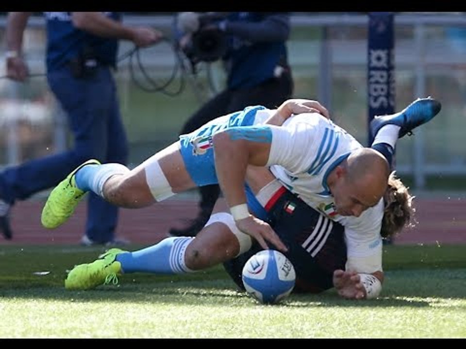 Italy get perfect start as Parisse powers over! | RBS 6 Nations