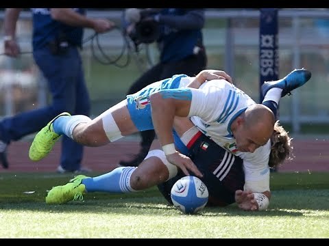 Italy get perfect start as Parisse powers over! | RBS 6 Nations