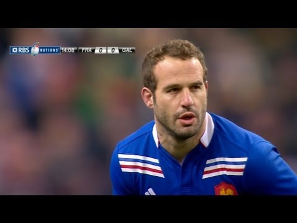 MIchalak Opens The Scoring with a Penalty, France V Wales 09 Feb 2013