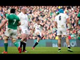 George Ford Neat Drop Goal, Ireland v England, 1st March 2015