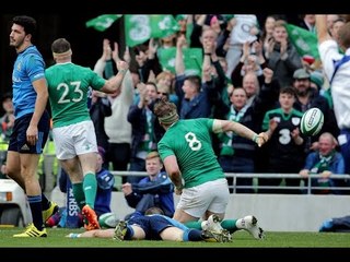 2016 World Rugby Try of the Year - Jamie Heaslip | 2016 RBS 6 Nations