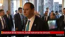 Başbakan Binali Yıldırım, İsmail Kahraman ile Görüştü