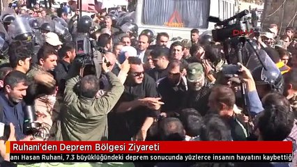 Ruhani'den Deprem Bölgesi Ziyareti