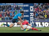 North makes 70 metre break to score Welsh third try!  | RBS 6 Nations