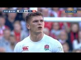 Owen Farrell 1st Penalty - England v Wales 9th March 2014
