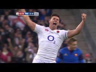 Celebration time: England at the final whistle! | RBS 6 Nations