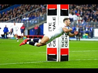 Danny Care makes 45 metre break to score great try! | RBS 6 Nations