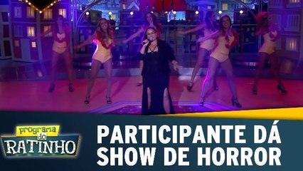 Participante dá show de horror ao cantar 50 reais