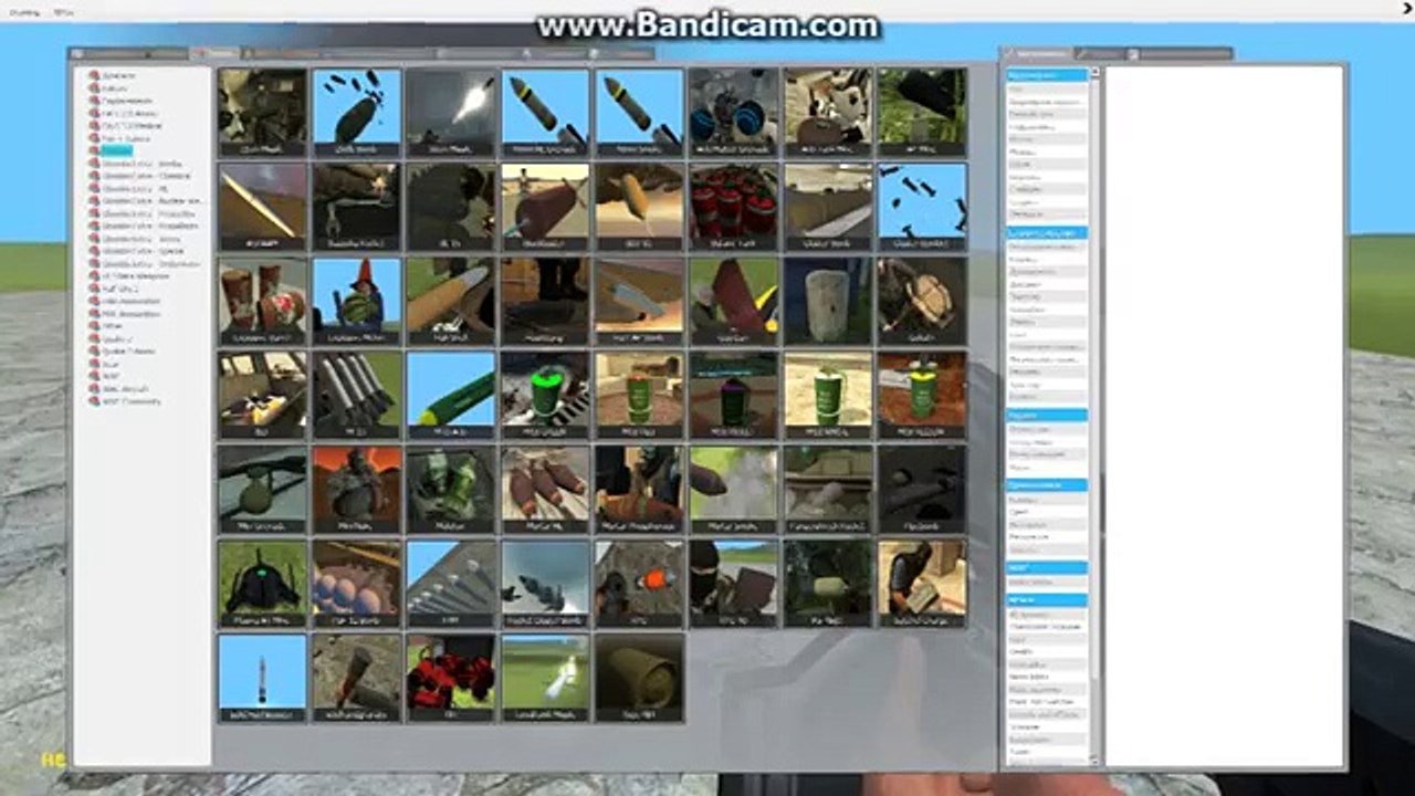 Garrys mod--Все виды бомб И несколько ядерных (Испытания)