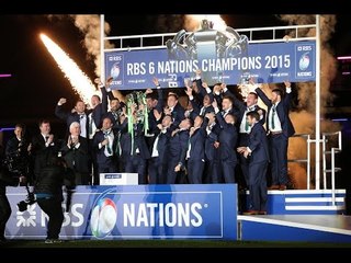 Ireland Lift RBS 6 Nations Trophy, 21st March 2015
