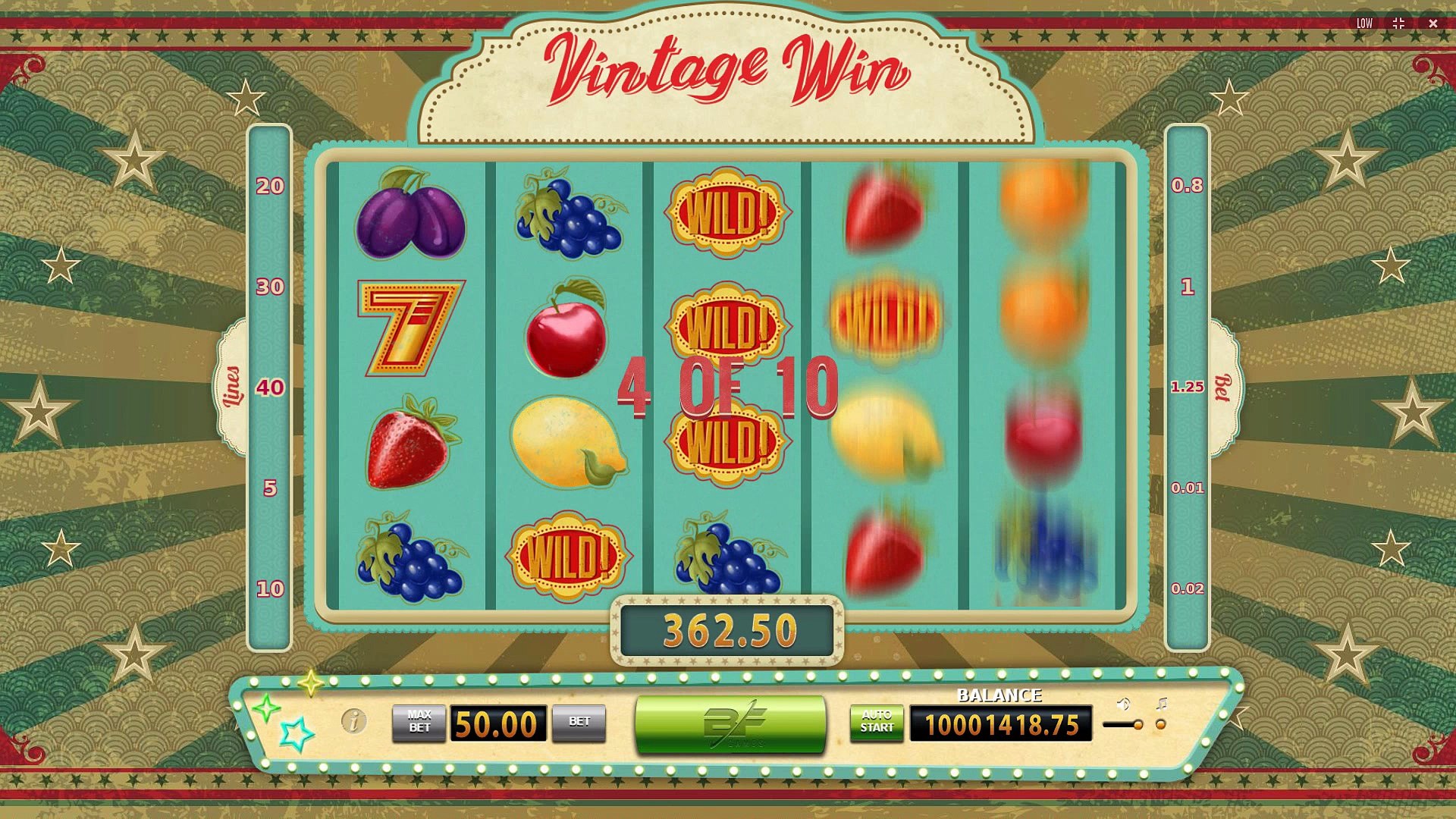 ⁣New slot: VIDEO REVIEW Vintage Win #game(BF Games)