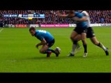 Hogg to the rescue again with great tackle! | RBS 6 Nations