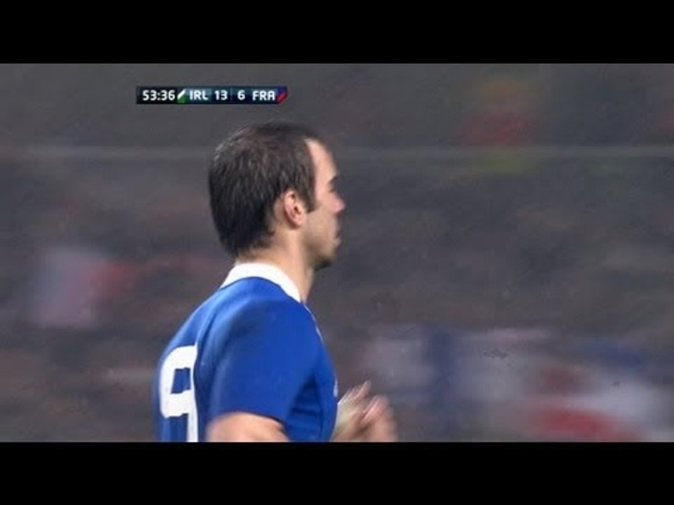 Morgan Parra Penalty closes the gap Ireland v France 09 March 2013
