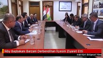 Ikby Başbakanı Barzani Derbendihan İlçesini Ziyaret Etti