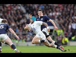 England v Scotland, First Half Highlights 14th March 2015