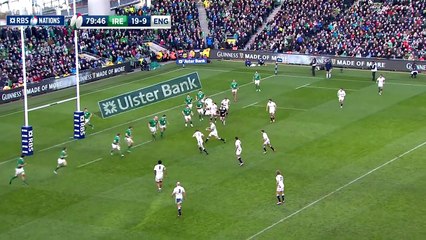 Final whistle scenes in Dublin, Ireland v England, 1st March 2015