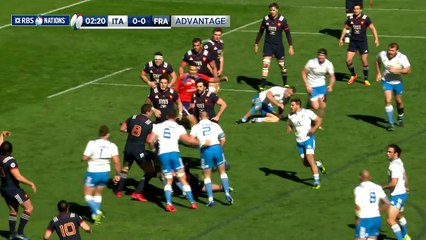 First-half highlights: Italy v France | RBS 6 Nations