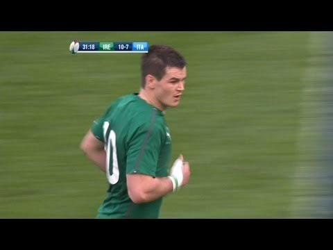 Jonathan Sexton well struck Penalty - Ireland v Italy 8th March 2014