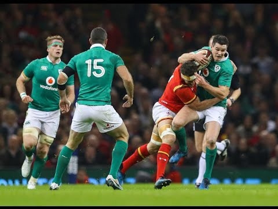 Sexton makes two intercepts to put Irish on the front foot! | RBS 6 Nations