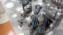 Warhammer 40,000 Battle Report: Eldar vs Space Wolves 1850pts