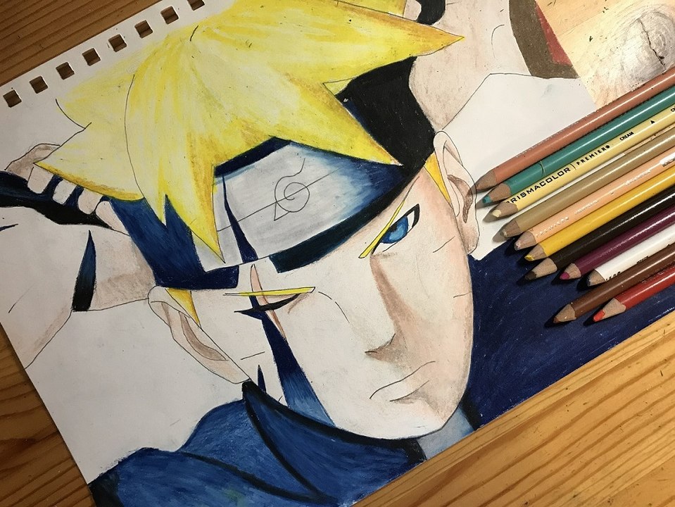 SPEED DRAWING Boruto - Filho de Naruto / Pencil drawing / Portrait/ How To  Draw 