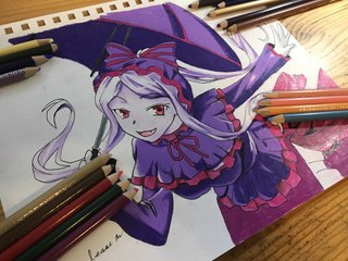 Speed Drawing Anime How to Draw Shalltear From Overlord