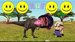 Wrong Heads DINOSAUR Learn Animals Cartoon Funny Video for Kids Super Finger Family Nursery Rhymes