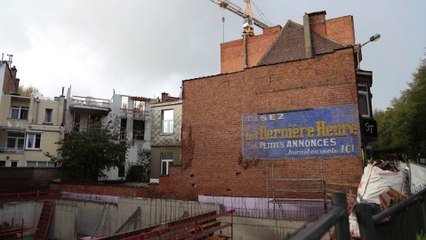 Les dernières publicités murales peintes à Bruxelles