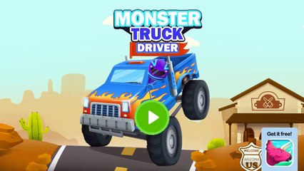 Car Games 2017 | Monster Truck Driver & Racing  Kids Games