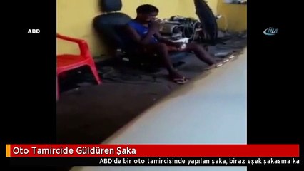 Oto Tamircide Güldüren Şaka