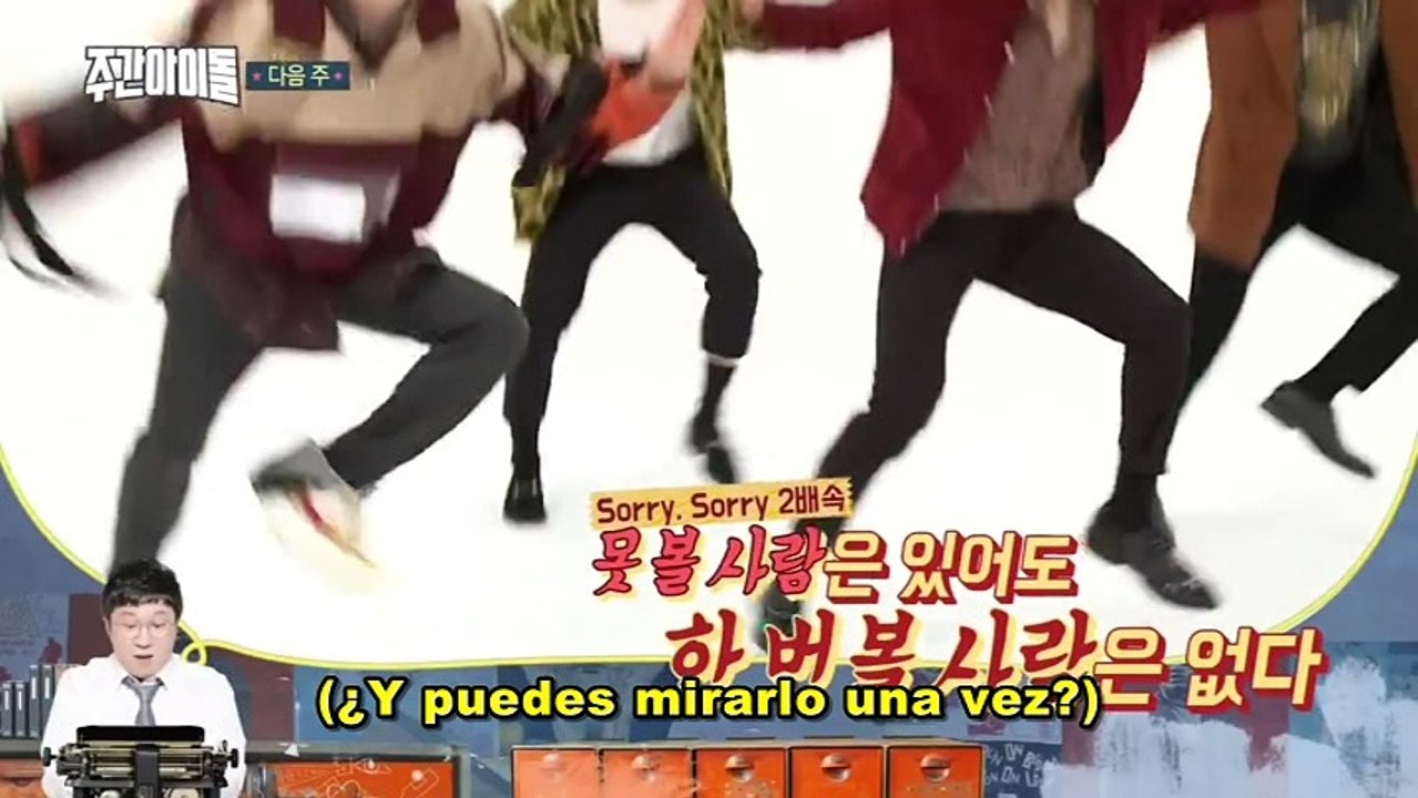 [SUB ESP] Weekly Idol E328 parte3 08-11-2017 Super Junior (Leeteuk, Heechul, Yesung, Shindong, Eunhyuk, Donghae)