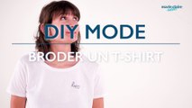 DIY mode : broder un T-Shirt
