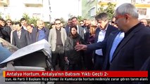 Antalya Hortum, Antalya'nın Batısını Yıktı Geçti 2-